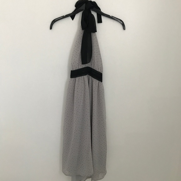 VIctoria's Secret Polka Dot Chiffon Halter Dress - Picture 3 of 7